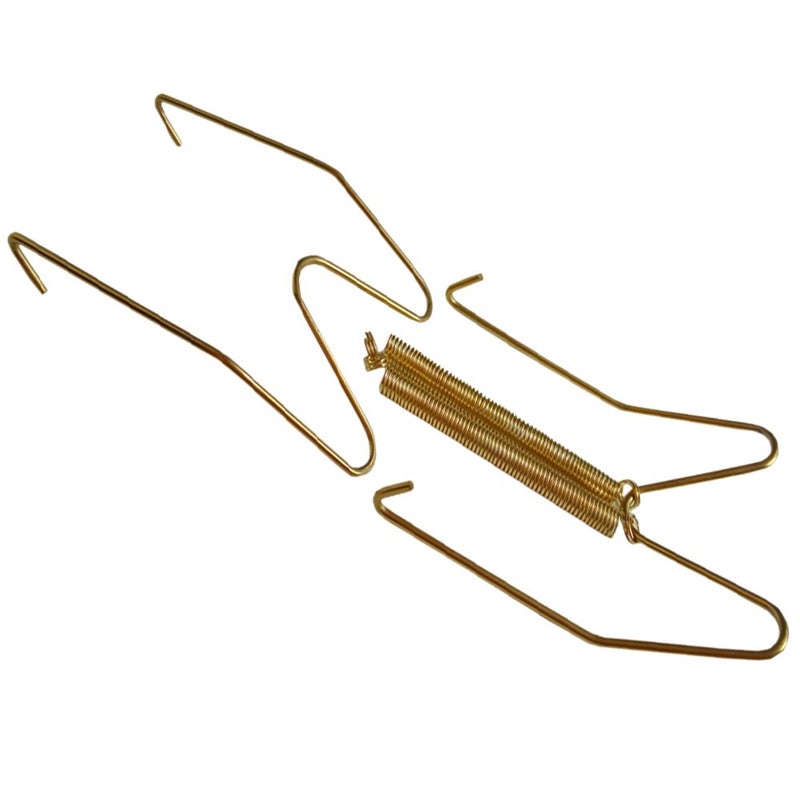 Xinlinke Plate Hangers for The Wall 8 inch Decorative Dish Display Tray Holder with Installation Hooks 5 Pack - Image 4